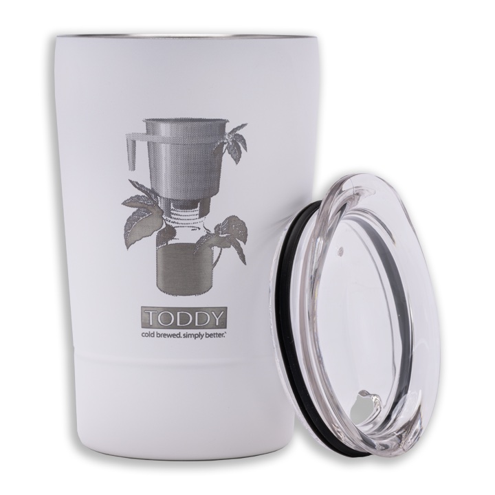 Toddy travel tumbler with lid